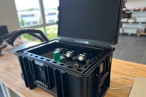   Der Akkukoffer „B&amp;W battery.case 908 &nbsp;ermöglicht eine sichere Aufbewahrung 