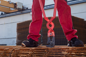  Der Baustahlmatten-Schneider von Stahlwille wurde für anspruchsvolles Arbeiten entwickelt 
