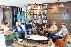  Round Table zum Thema „Zusammenhalt“: Unternehmerfamilie Ewering bei Brillux in Münster 