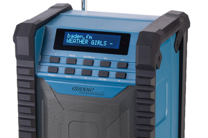  Das Baustellenradio von Peal hat 80-Watt-Spitzenleistung 
