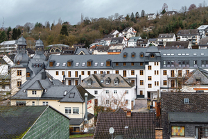  Der Gebäudekomplex der Wildburg in Vallendar besteht aus drei Teilen: aus historischer Burg, einem Anbau aus dem 19. und einem weiteren aus dem 20. Jahrhundert  