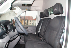 Die Sitze sind auch bei längeren Fahrten komfortabel 