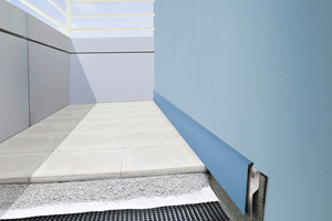  Der Übergang zwischen horizontalen und vertikalen Flächen ist beim Hausbau besonders wichtig, wenn es ums Abdichten geht 