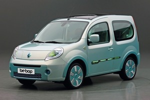  Der Kangoo be bop Z.E. von Renault kommt in Deutschland erst im Jahr 2012 auf den Markt 
