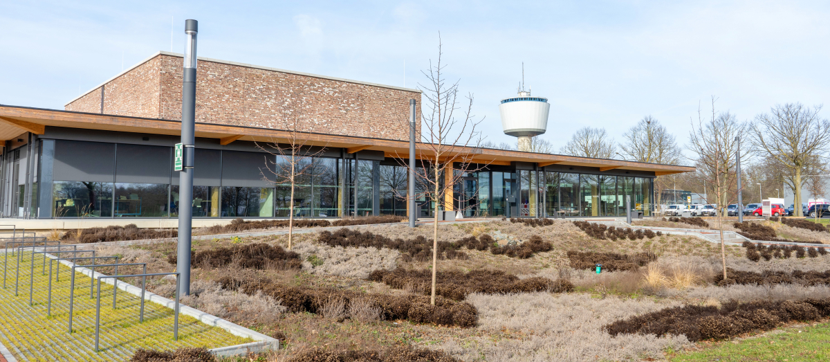 Das 2022 fertiggestellte Kreisarchiv Viersen ist das erste von drei Neubauprojekten, die nach dem Prinzip der zirkulären Wertschöpfung gebaut wurden