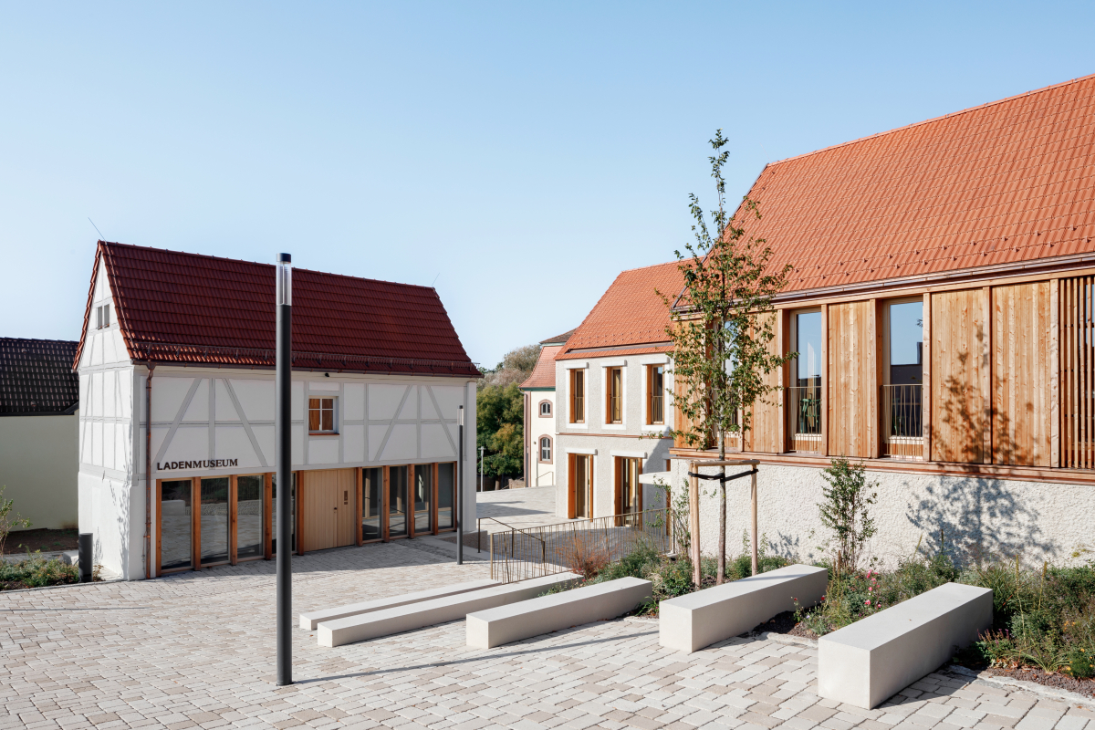 Das ehemalige Wohnhaus mit Ladengeschäft wurde zu einem kleinen Museum umgebaut