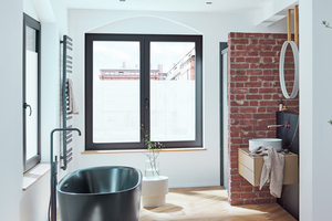 Automation - Im Smart Home schaltet das Fensterglas auf Wunsch milchig. 