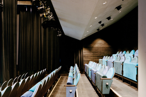  Der neue Theatersaal bietet insgesamt 125 Plätze, einige davon auf der Galerie 