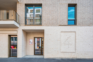  Die WDVS-Zulassung von Heck Keramik erlaubt auch die Kombination verschiedener Riemchentypen innerhalb einer Fassade 