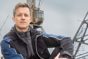  In die gefütterte, membranbasierte und atmungsaktive Wetterjacke von Teamdress kann eine Fleecejacke als Wärmefutter eingezippt werden 