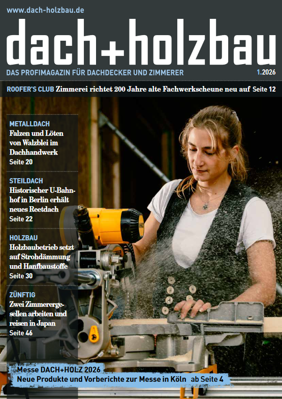 Die aktuelle dach+holzbau