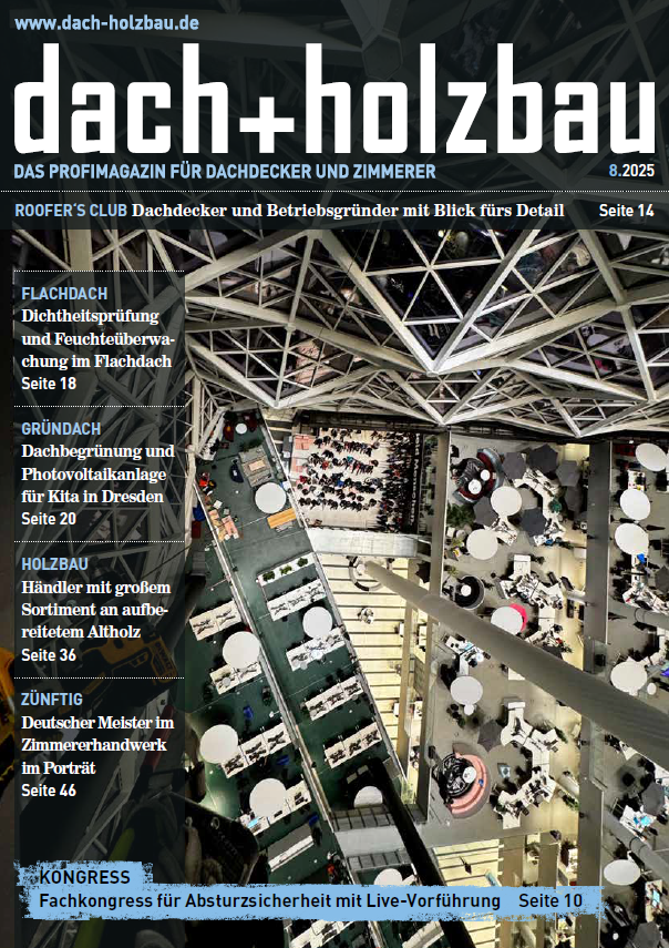 Die aktuelle dach+holzbau