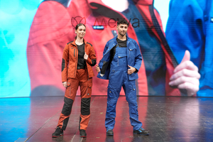   Bekleidungs-Hersteller Mewa zeigte bei der Modenschau auf der Messe A+A seine Highlights   