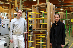  Die beiden FHJler fühlen sich wohl bei Kramp &amp; Kramp. Nach den drei Monaten können sie in den nächsten Betrieb wechseln. Die Handwerkskammer in Bielefeld kümmert sich um die Vermittlung       