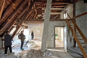  Während der Bestandsfreilegung wurde deutlich, wie wichtig die Tageslichtzufuhr ist. Daher wurde eine Lichtanalyse durchgeführt 