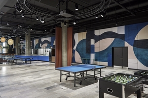  Das „Canva“-Wandpaneel-System lässt sich nach Formen, Farben und Größen gestalten 