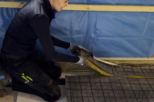  Die „Rock“-Platten können ganz einfach nach Bedarf zugeschnitten werden 