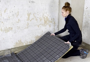 „Stripe Rock“ lässt sich mit Folienlaschen leicht anbringen