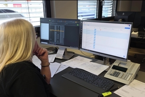  Unpraktisch: Manuelle Übertragung und Ablage von Informationen aus WhatsApp müssen im Büro erfolgen 