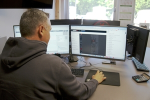  Tischler Thorsten Motz hat mit der Software „Cendas“ kleine und große Projekte im Blick 