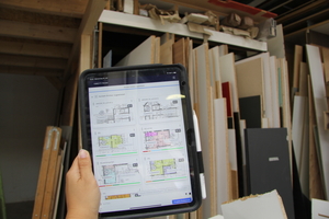  Die Materialverwaltung läuft mit „Cendas“ ebenso digital ab  