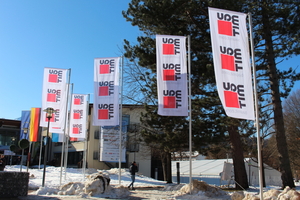  Drei Tage lang wehten die Baumit-Flaggen in Oberstdorf 