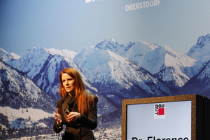  Militärexpertin Dr. Florence Gaub sprach über Krisen und Zukunft  