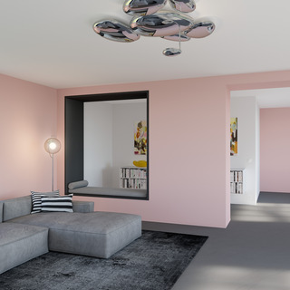 Nebel Rose steht für Ruhe, Leichtigkeit und moderne Eleganz. Der Farbton harmoniert besonders gut mit Naturholz, Off-Whites, Beigenuancen, warmen Erd-tönen, metallischen Akzenten und kühlen Materialien