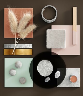 Die neuen Brillux Lieblingsfarben 2026 setzen einzeln für sich inspirierende Akzente. Auch in Kombination schaffen sie ein extravagantes Lebensumfeld