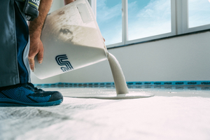  „Uzin Renoplan“-Systeme verbinden verschiedene Produkte wie Grundierungen, Spachtelmassen, Entkopplungslösungen und Klebstoffe miteinander 