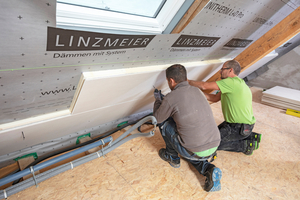  Anbringung der Dämmplatten ?Linitherm PAL GK? mit aufkaschierter Gipskartonplatte 