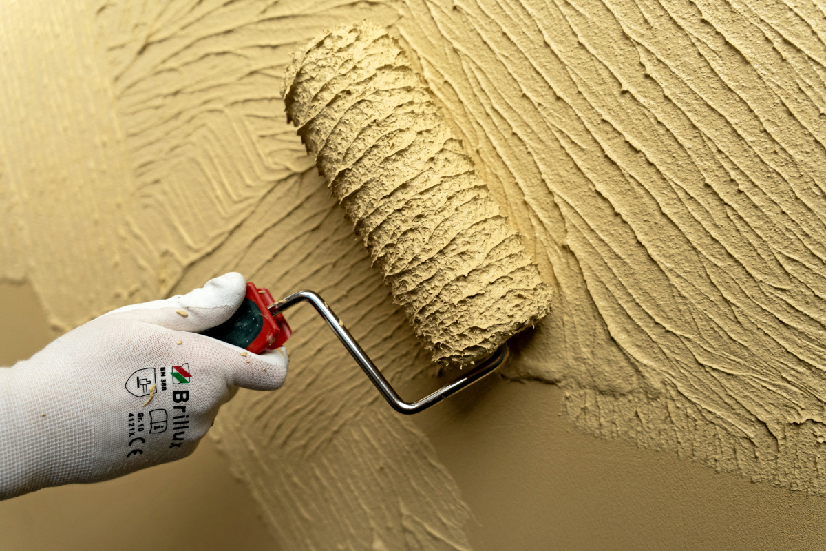 Modellieren mit der ?Spachtel-Auftragwalze 1125?