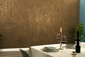  Mit der bereits bestehenden Concento-Technik Crush erzielen Betriebe eine stilbildende Knitteroptik mit metallischem Schimmer 