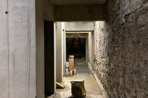  Die Einbindung der historischen Stadtmauer und die Anbindung der Bestandsbauten erforderten eine besonders sorgfältige Planung 