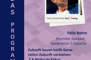  Keynote-Speaker und Autor Felix Behm spricht über die Generationen Z und Alpha 