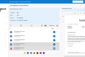   Das Dokumentenmanagement mit humbee vereinfacht sich  