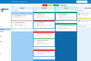   humbee bietet Aufgabenmanagement: So weiß jeder Beteiligte jederzeit, welche Aufgaben er übernimmt.  
