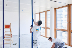  Als ?Grundgerüst? dienen teleskopierbare I- und C-Modulprofile 