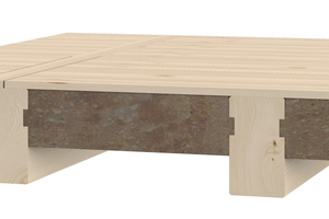  Schnittaxonometrie des Standard-Deckenaufbaus 