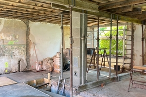  Fast alle Innenwände wurden entfernt 