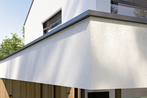  Die Effekttechnik Spiegelbruch bindet Licht als Gestaltungselement ein und verleiht Gebäudehül-len lebendige, spiegelnde Reflexe 