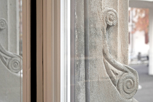  Restaurierte historische Rahmen treffen auf zeitgemäße Isolierverglasung mit Swisspacer Abstandhaltern im Randverbund 