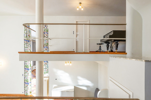  Die Innenräume sind nach der Sanierung wieder in ihrem authentischen Zustand erlebbar 