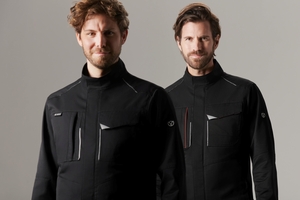  Aus Gründen der längeren Haltbarkeit setzt Mewa elastische Elemente ein und übernimmt die komplette Pflege der Kleidung 