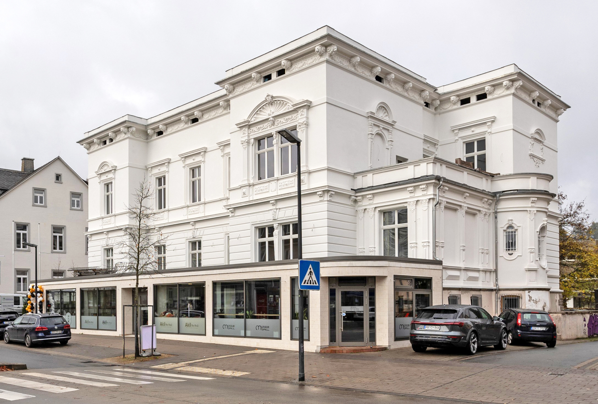 Nach der Sanierung der ?Neuen Villa Cosack? ist das historische Gebäude wieder ein echtes Schmuckstück im Arnsberger Zentrum