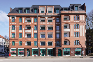  Sieger in der Kategorie Holz-/Hybridbau: Zweigeschossige Dachaufstockung und denkmalgerechte Sanierung eines Wohngebäudes in Hamburg geplant von Trutz von Stuckrad Penner Architekten 