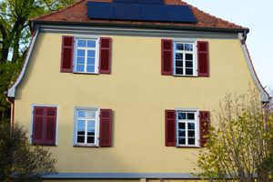  Die entstandenen Schäden konnten nachgebessert werden und die Fassade ist nun fachgerecht erstellt  