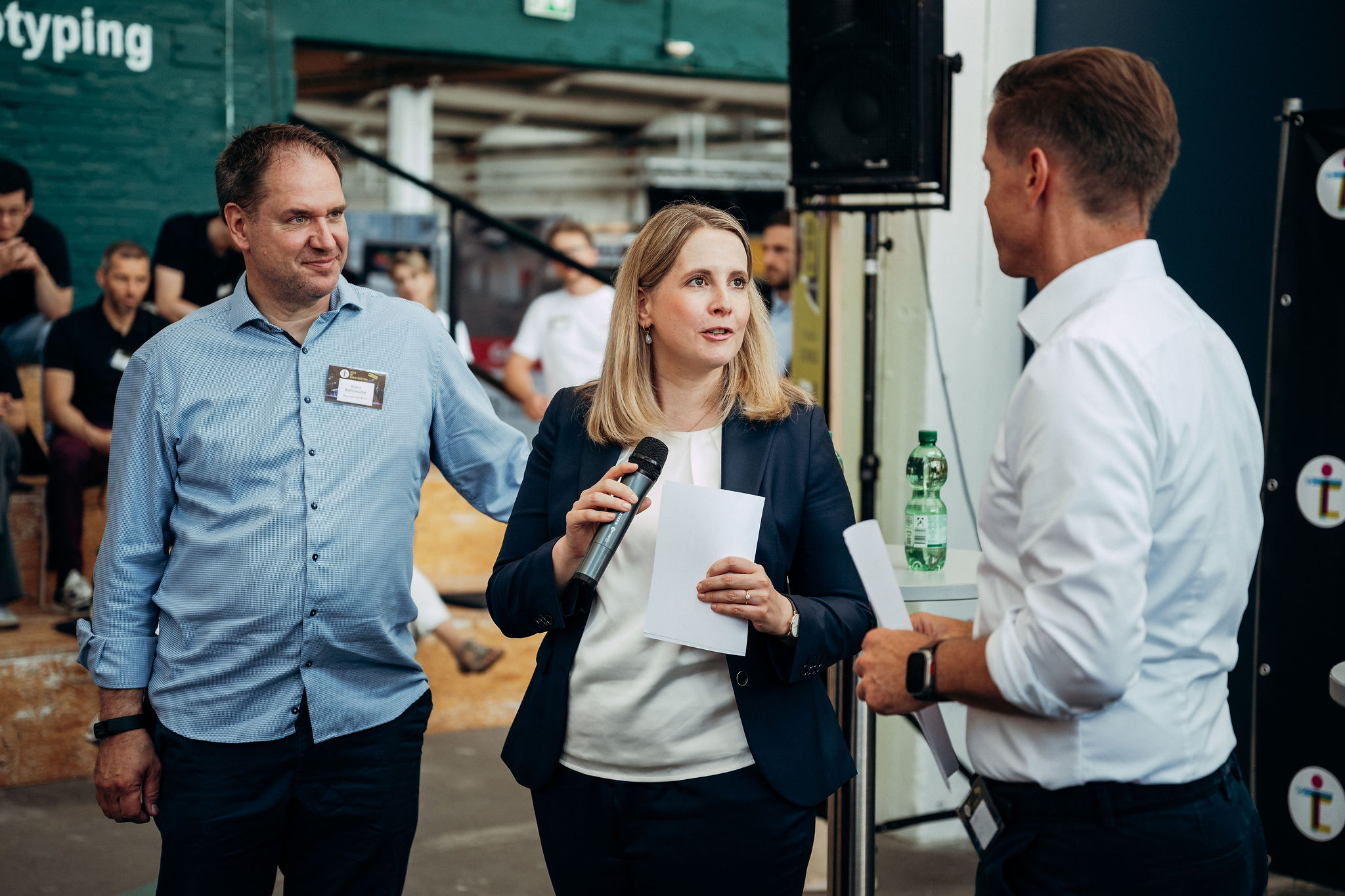 Bundesbauministerin Verena Hubertz auf der Tech in Construction 2026 Ende Juni in Berlin