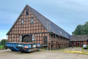  Das Wohn- und Stallgebäude in Ladbergen vor Beginn der Umbauarbeiten 