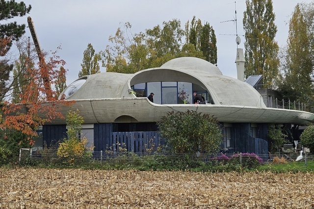 Visionäres Bauwerk seiner Zeit: Das Schalenhaus von Architekt Michael Balz in Leinfelden-Echterdingen